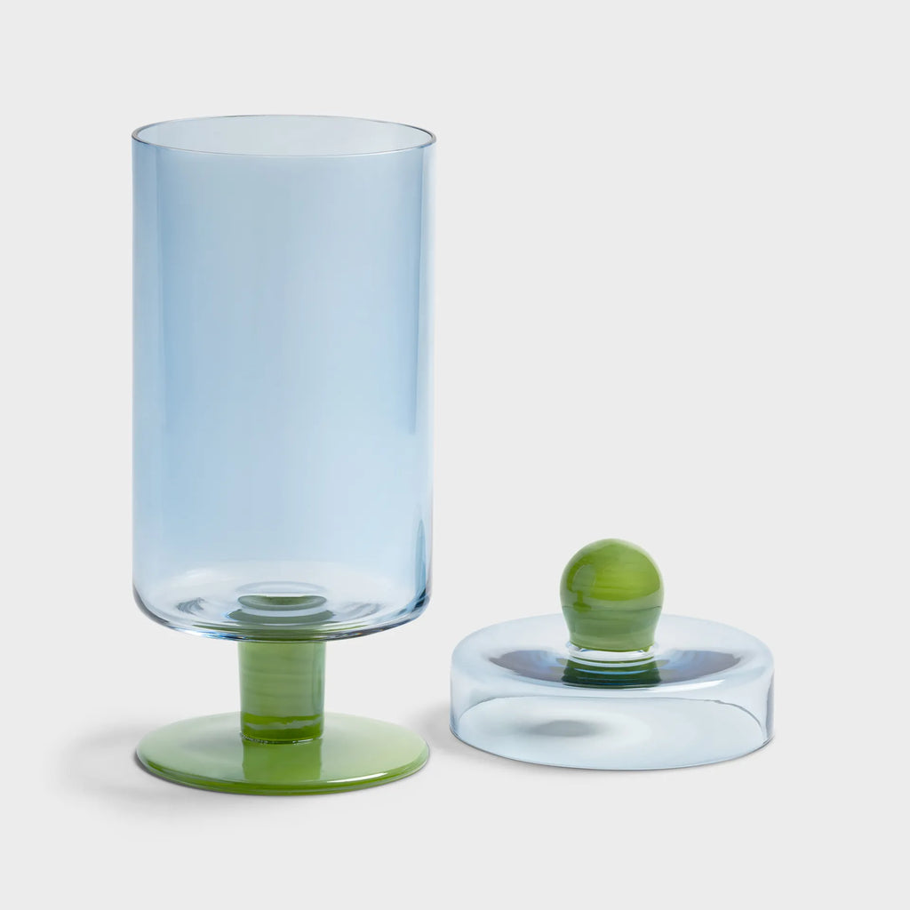 Tall Duo Jar (Blue) by &klevering