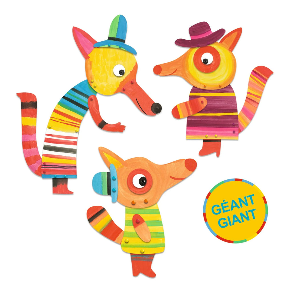 Fox Family Painting Kit by Djeco Toys