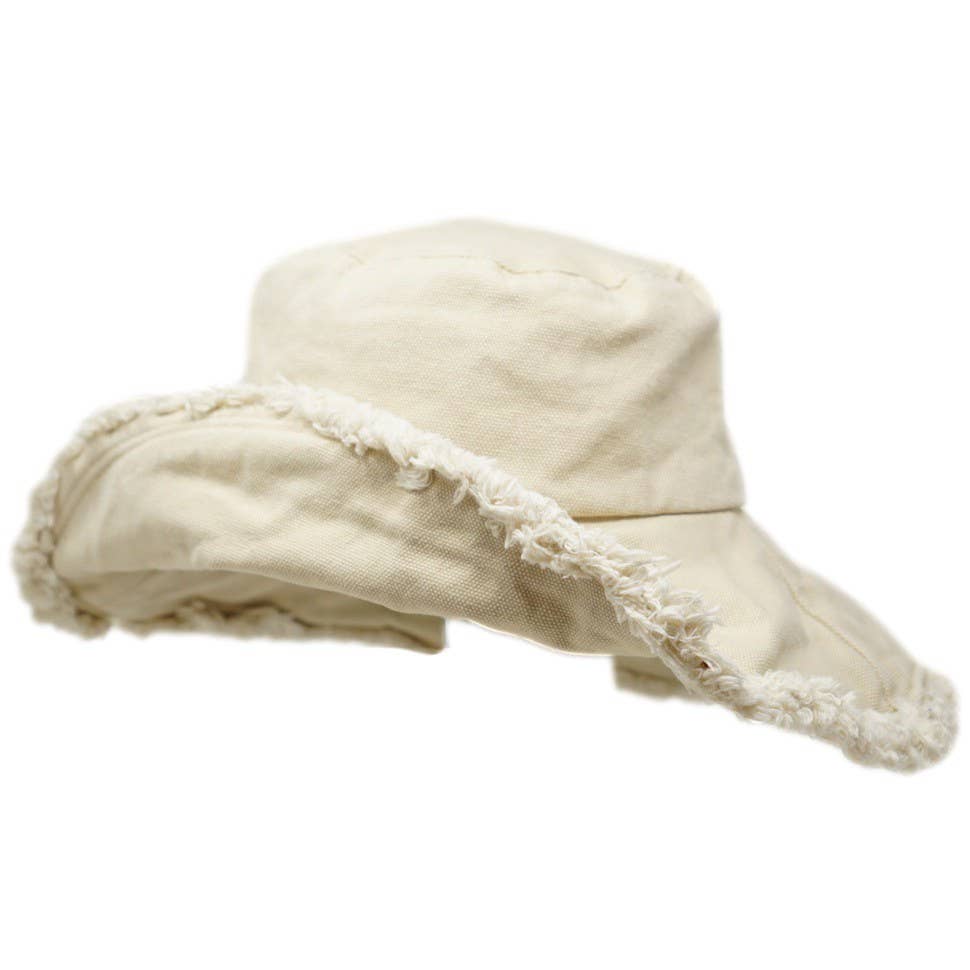 Keanu Bucket Hat (Almond) by Olive & Pique