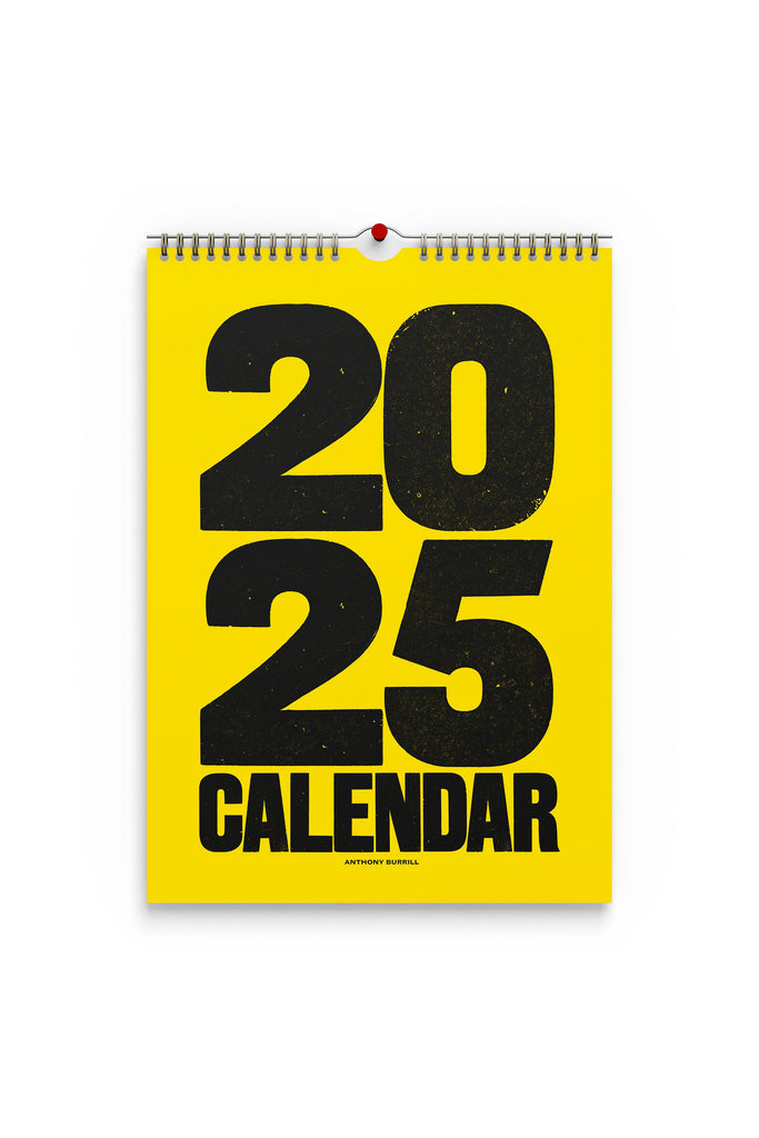 2025 Wall Calendar by 1973