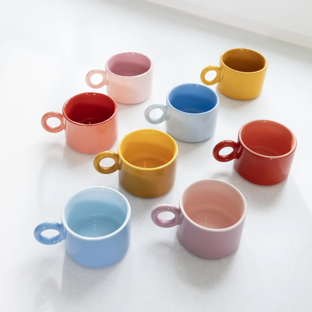 Red Chiquito Mugs (Set of 2) by &klevering