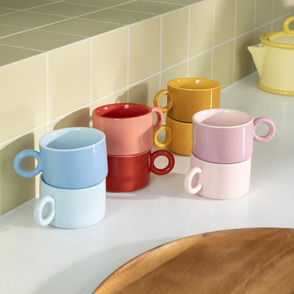 Ocher Chiquito Mugs (Set of 2) by &klevering