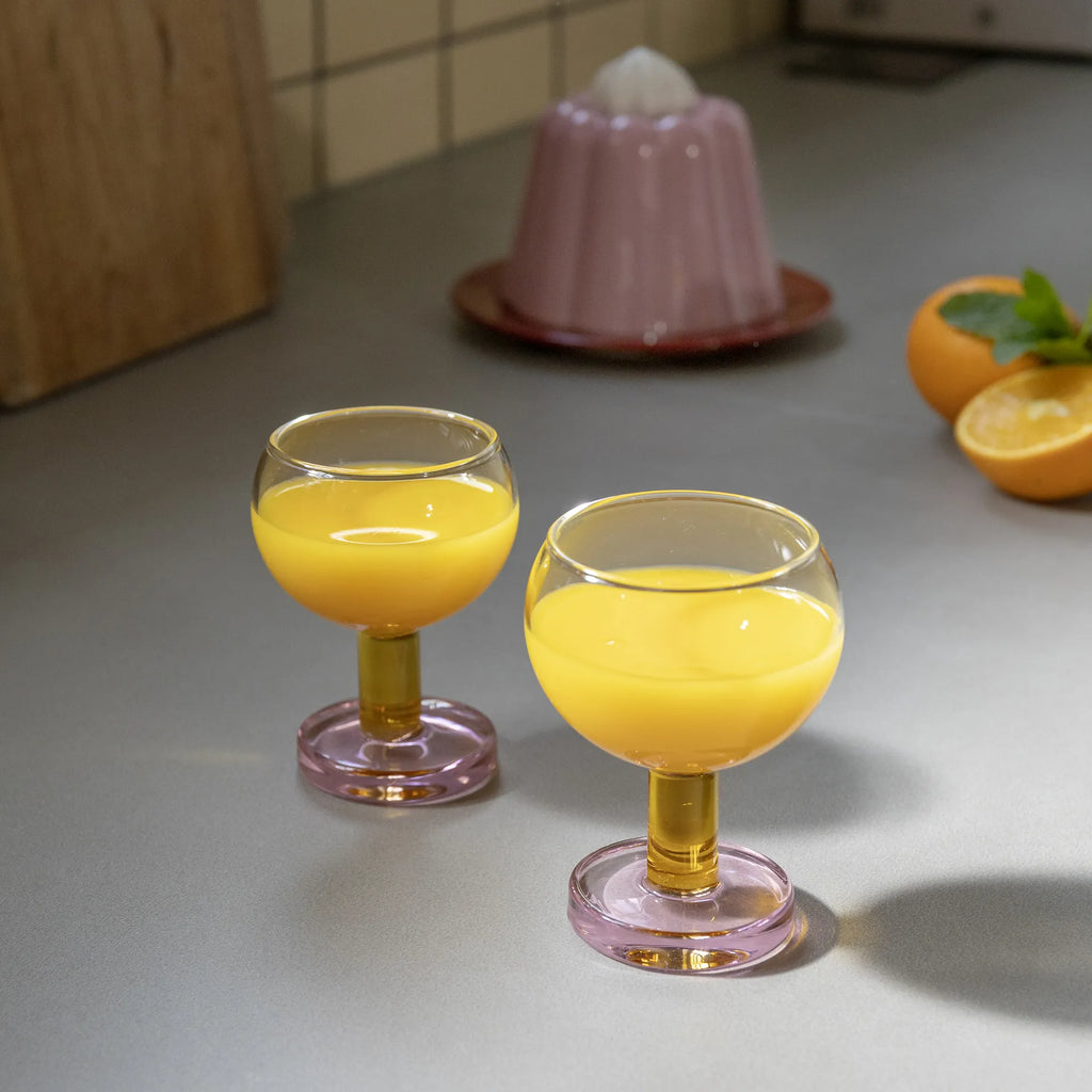 Cantine Glass Set (Pink) by &klevering