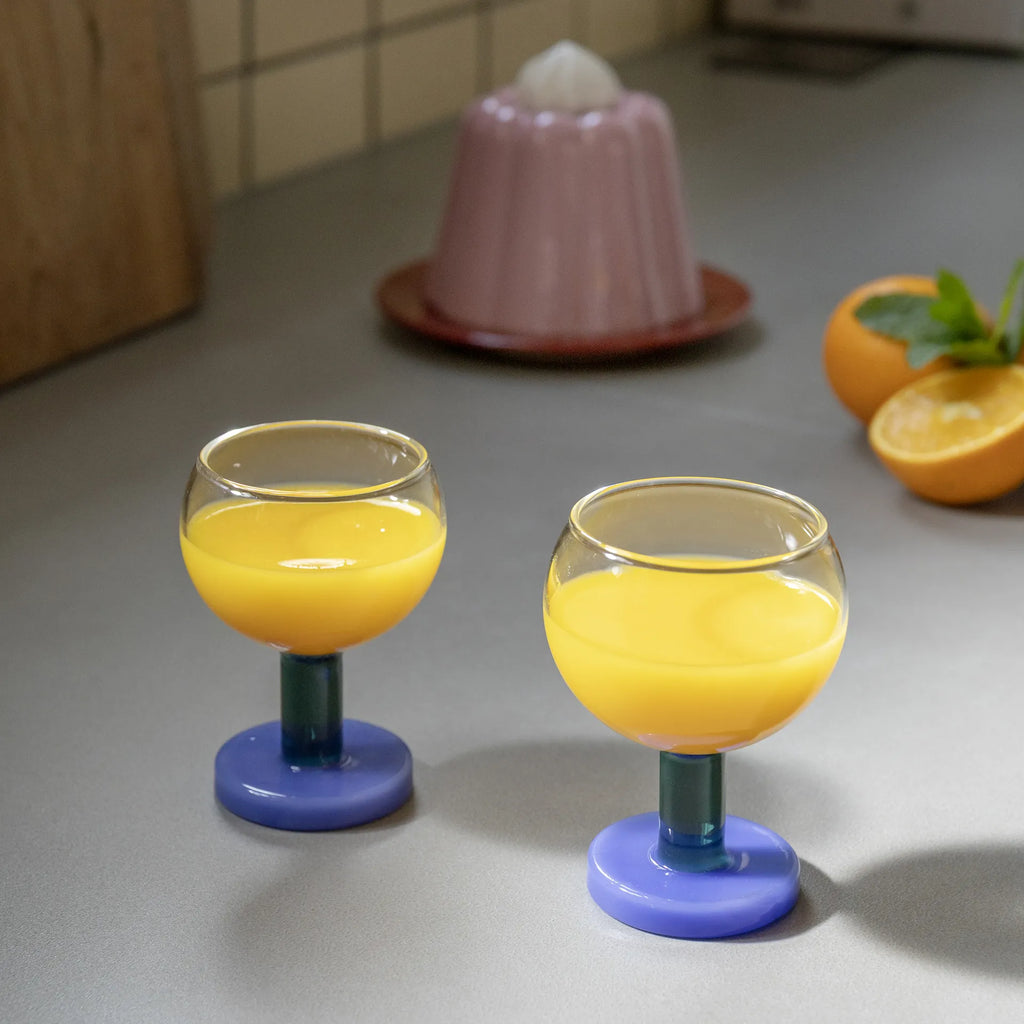 Cantine Glass Set (Blue) by &klevering