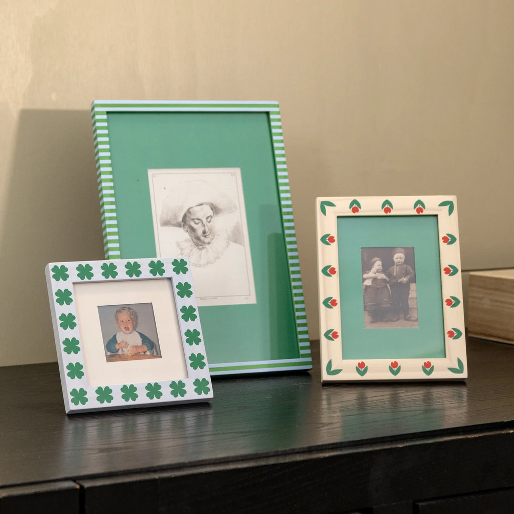 Large Patch Photo Frame (Stripe) by &klevering
