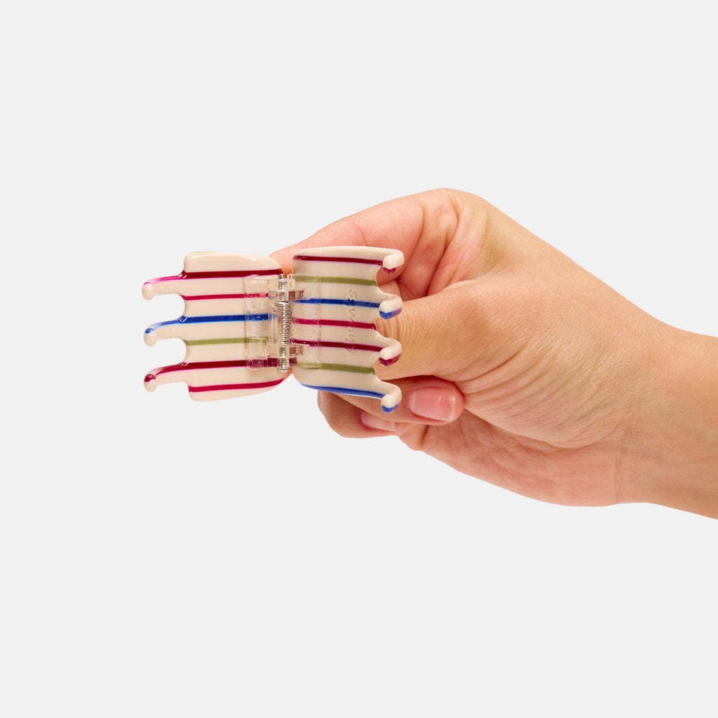 Midi Ursa Claw (Vanilla Stripe) by The Yo Store