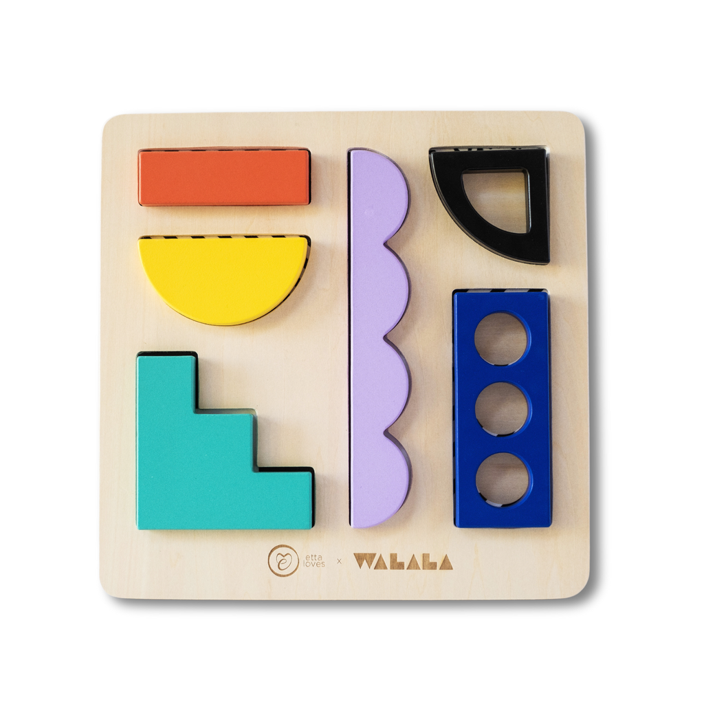 Etta Loves x Walala Studio Wooden Puzzle Board by Etta Loves USA