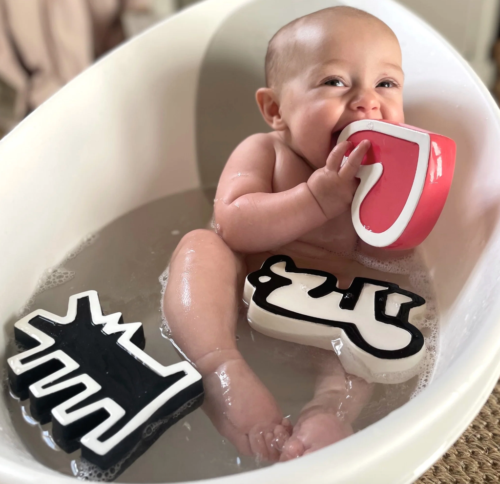 Keith Haring Bath Toys by Etta Loves USA