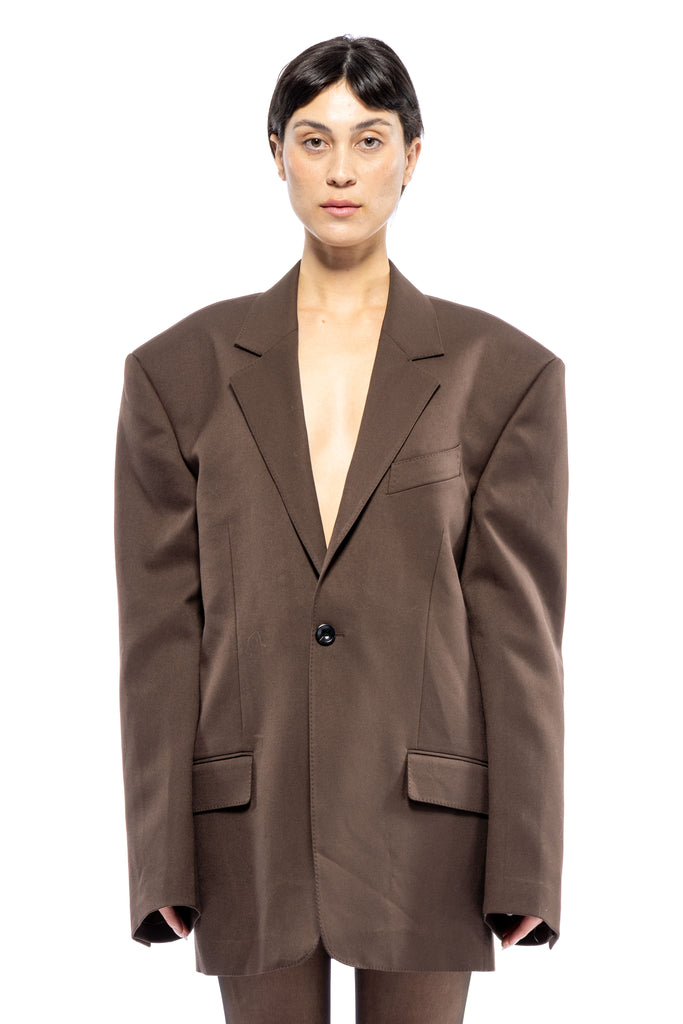 Daisy Blazer (Brown) by Toit Volant