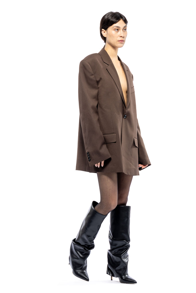 Daisy Blazer (Brown) by Toit Volant