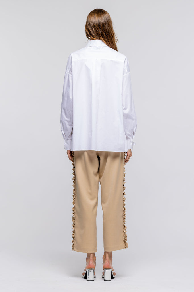 Dali Bow Shirt (White) by Toit Volant