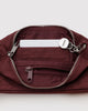 Nylon Pochette Bag (Mahogany) by Baggu