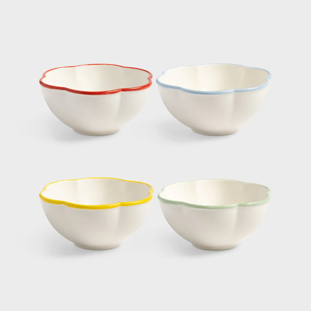 Small Folk Bowls (Set of 4) by &klevering