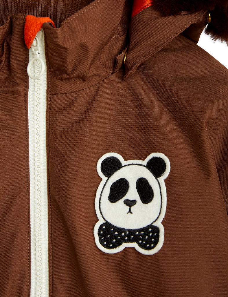 Panda Soft Ski Jacket by Mini Rodini