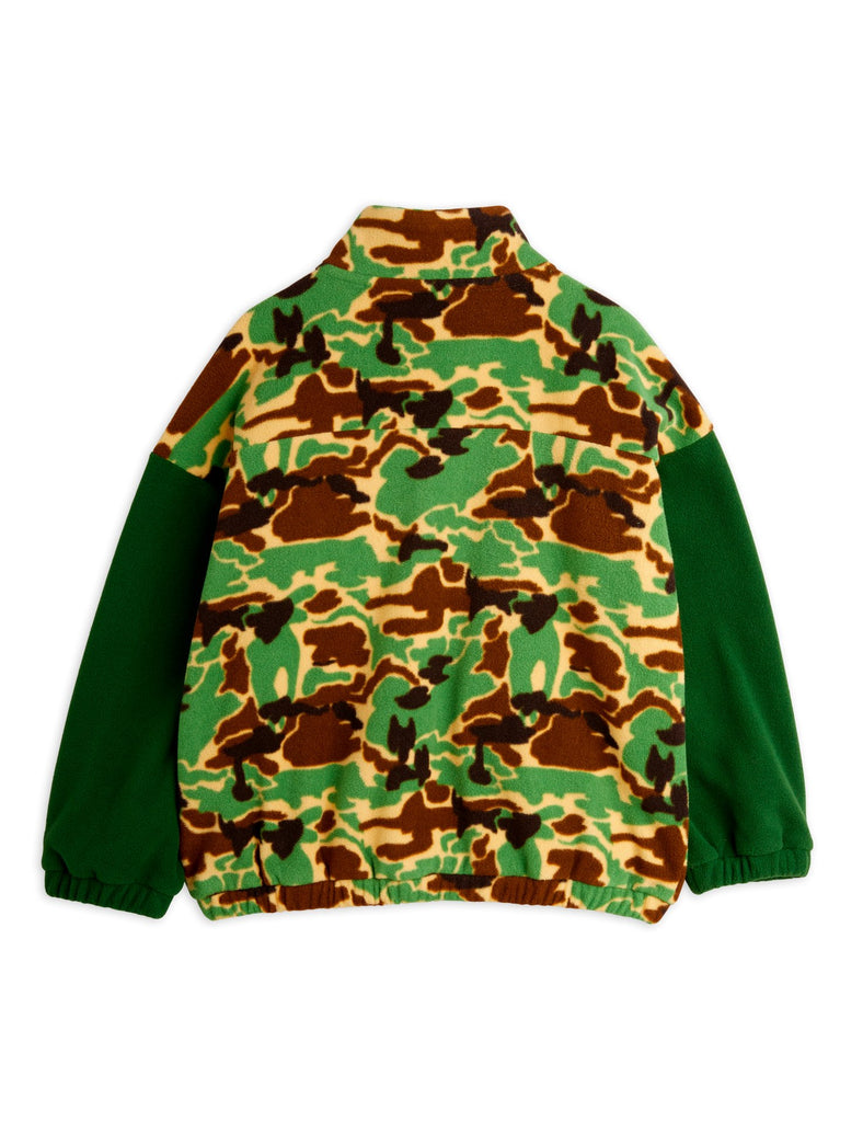 Fleece Camo Jacket by Mini Rodini