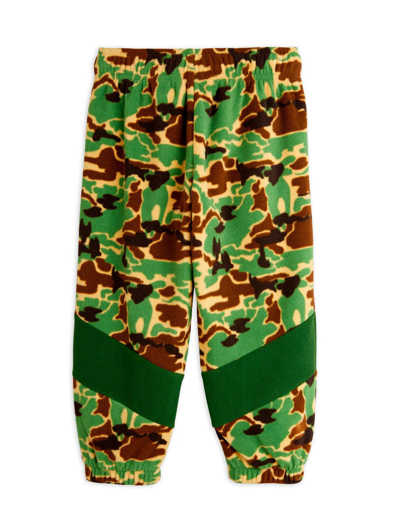 Fleece Camo Joggers by Mini Rodini