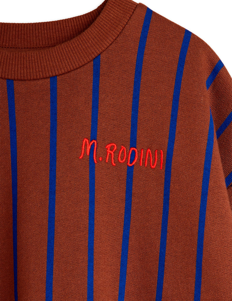 Vertical Stripe Sweatshirt by Mini Rodini