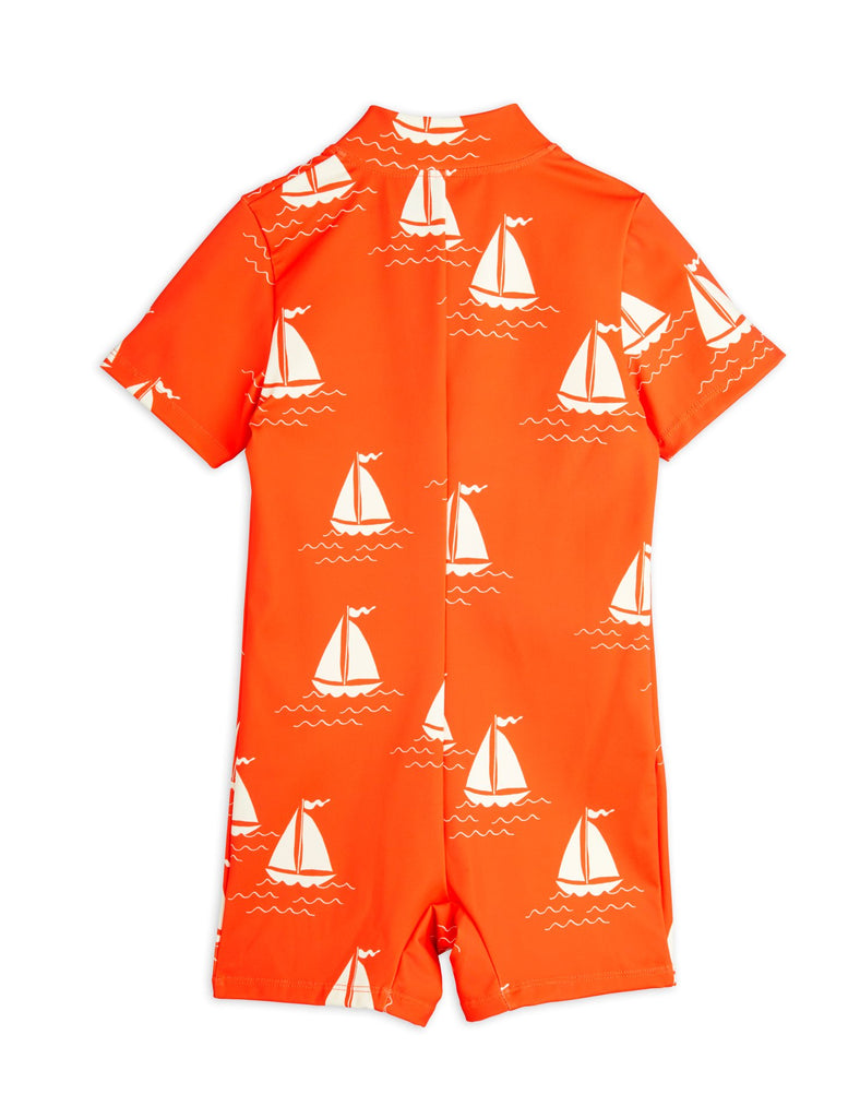 Sailing Boats UV Suit by Mini Rodini