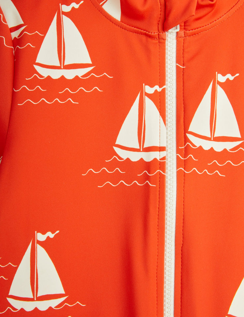 Sailing Boats UV Suit by Mini Rodini