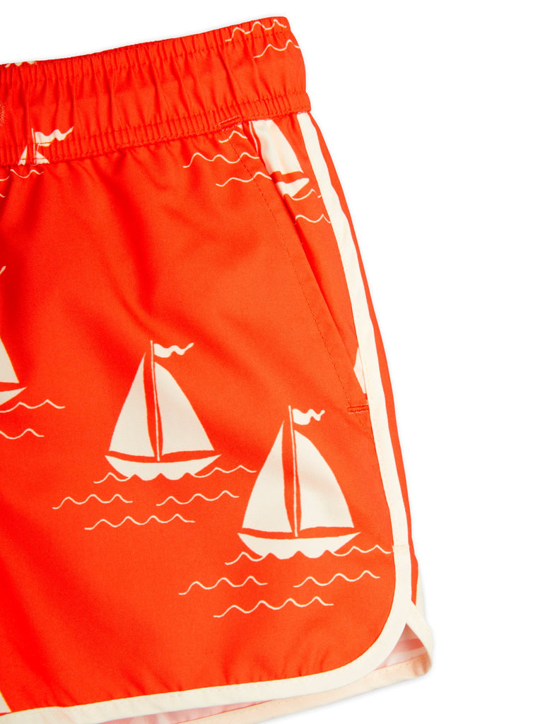 Sailing Boats Swim Shorts by Mini Rodini