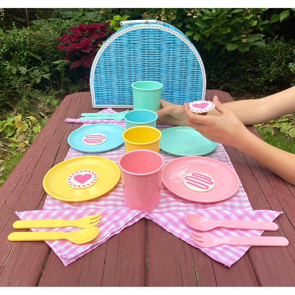 Deluxe Picnic Set (Blue) by Bright Stripes