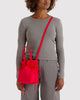 Nylon Drawstring Bag (Candy Apple) by Baggu