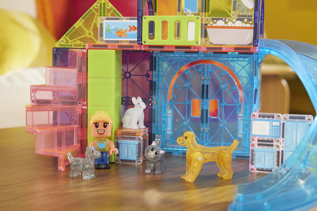 Pet Playhouse 50-Piece Set by Magna-Tiles