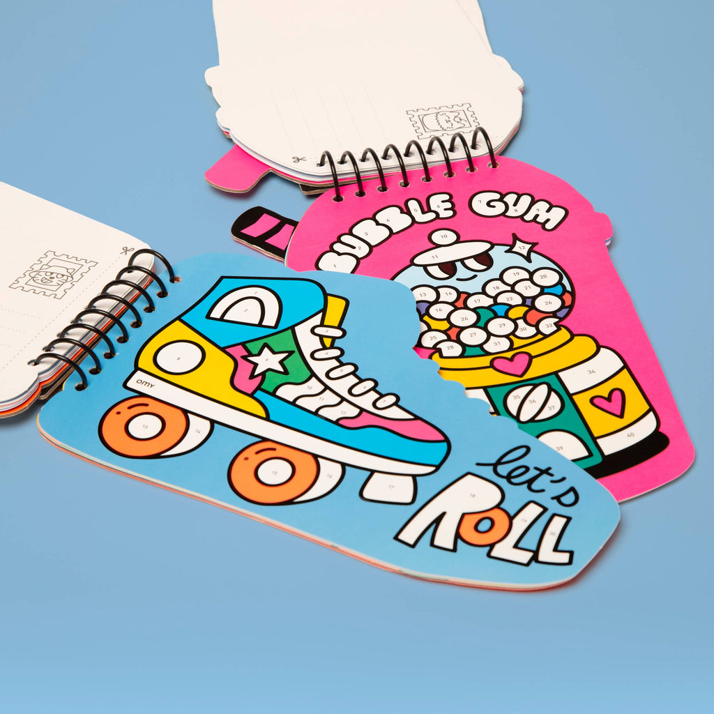 Sticker by Number Book (Bubble Tea) by OMY