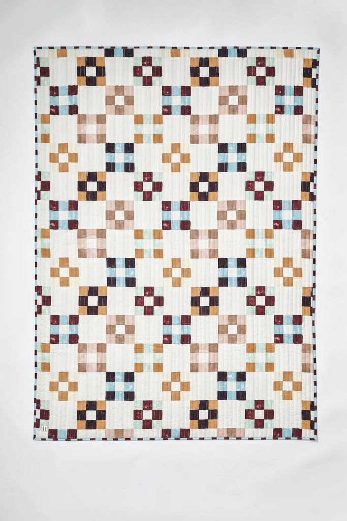 Bedding Throw (House Motif) by Damson Madder