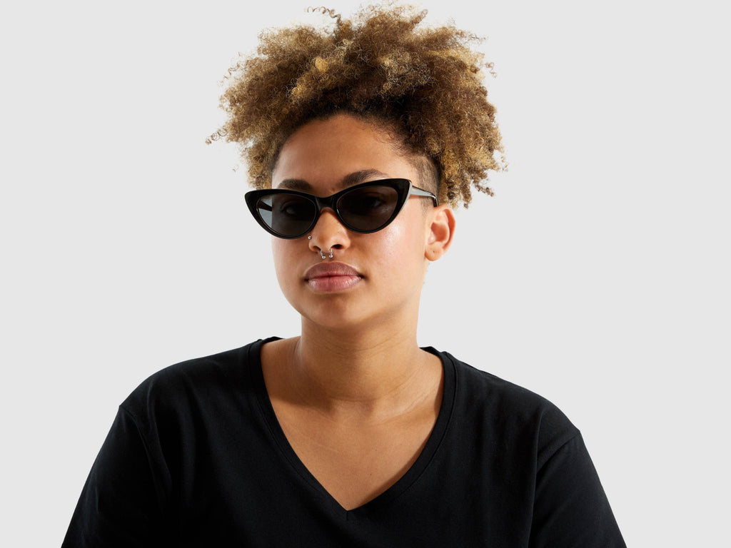 Rosie Black Tortoise Sunglasses by Komono