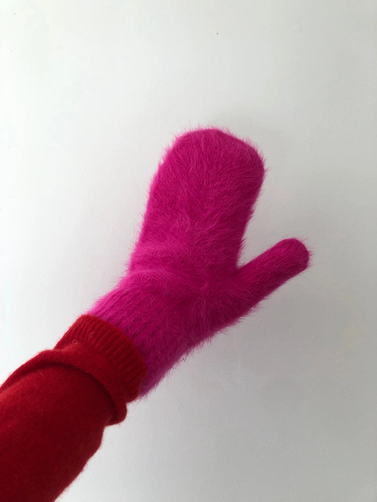 Fluffy Angora Mittens (Various) by Billy Bamboo