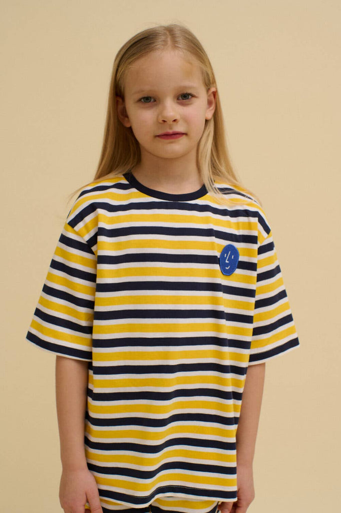 STRIPED POTATO TEE by OXOX CLUB