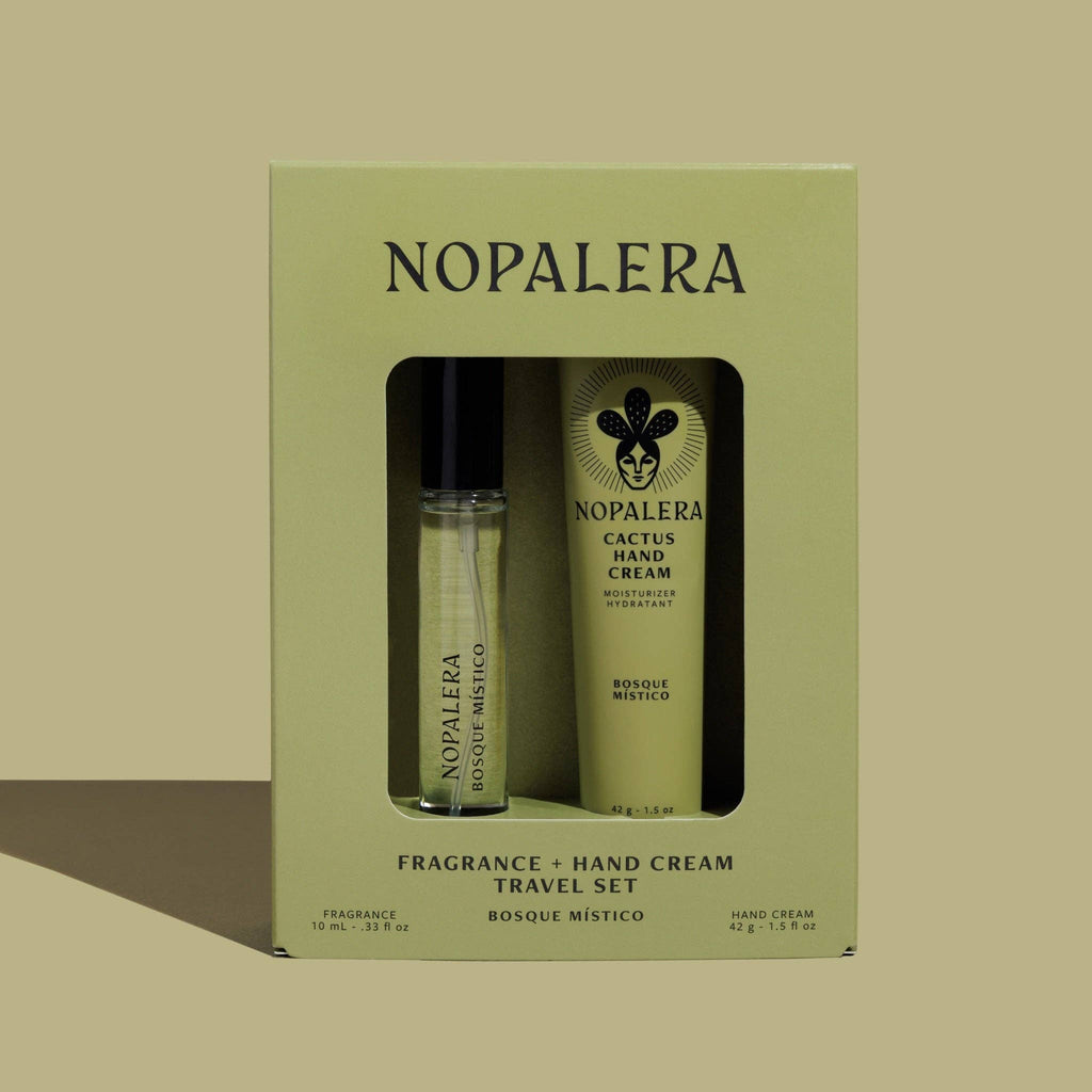 Hand Cream + Travel Fragrance Gift Set - Bosque Místico by Nopalera