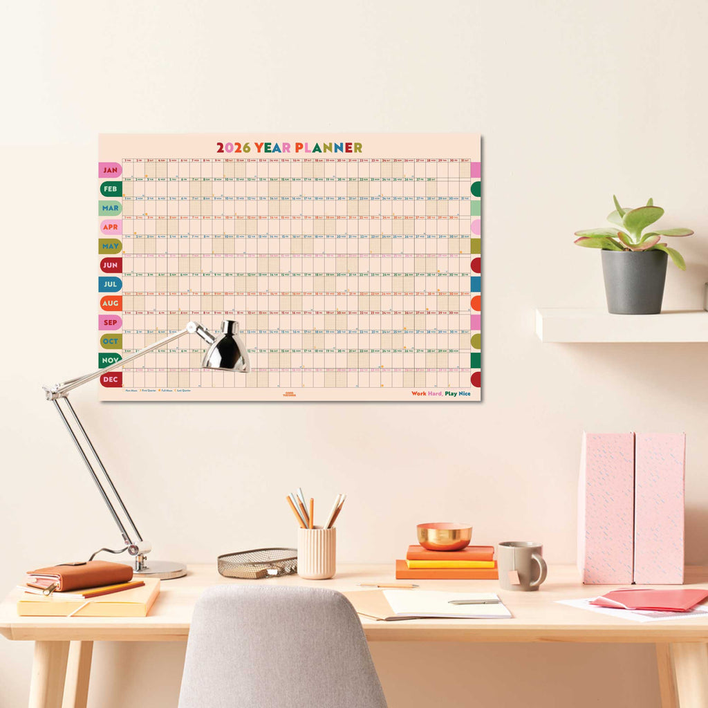 2026 Wall Planner (Arches) by Good Tuesday