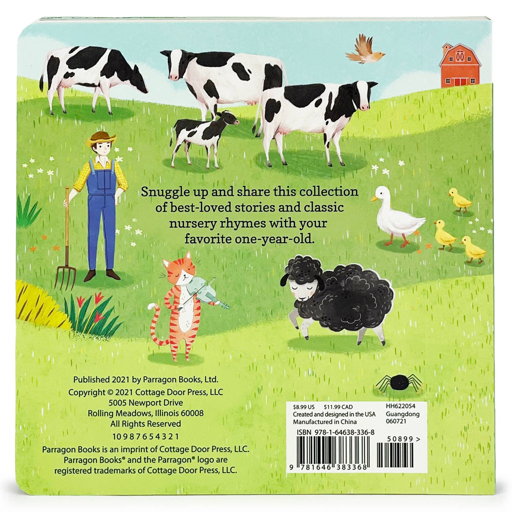 A Collection of Stories for 1-Year-Olds Board Book by Tinies Books