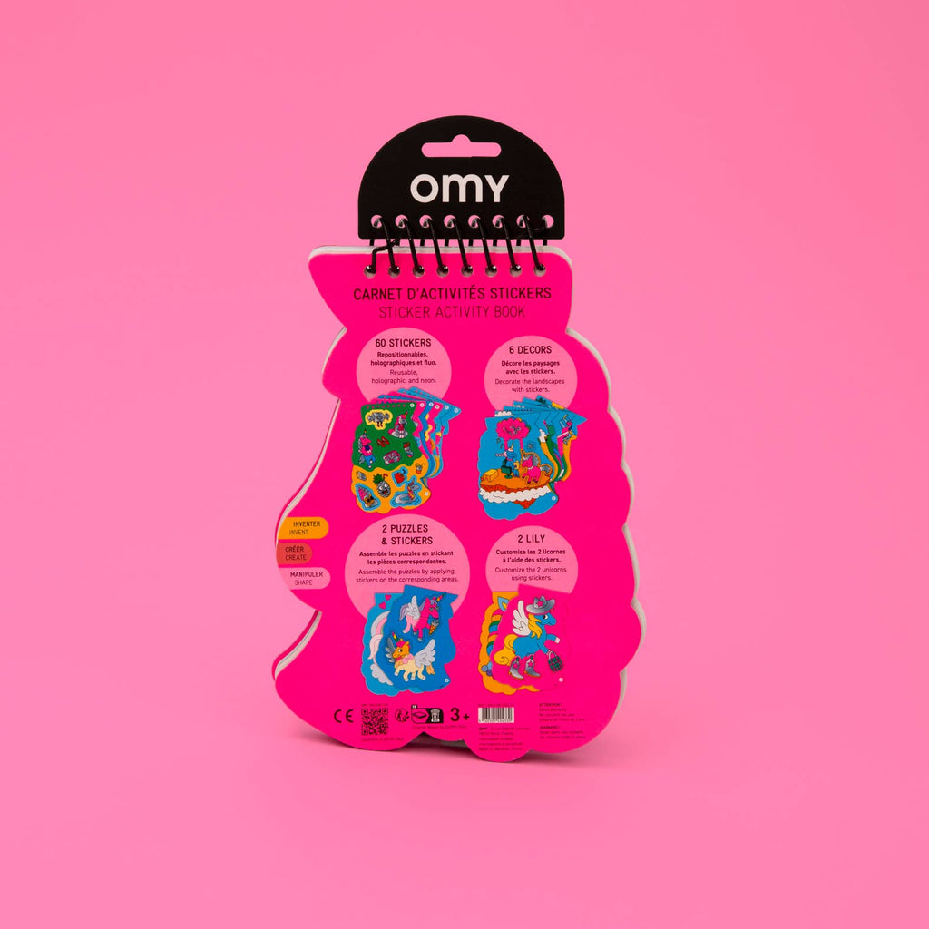 Sticker Book (Unicorn) by OMY
