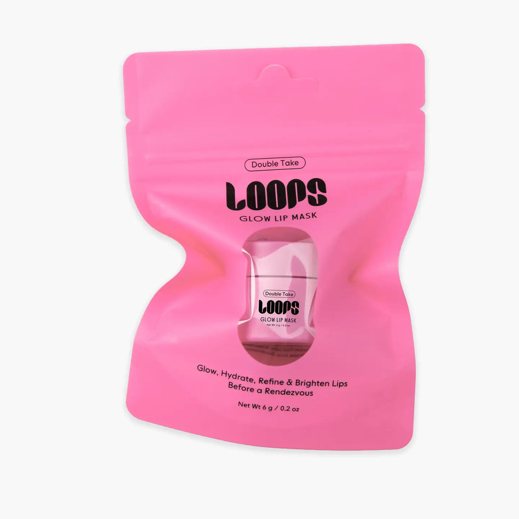 Mini Glow Lip Mask (Double Take) by LOOPS
