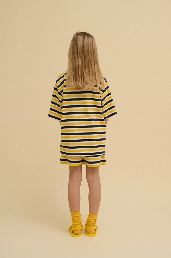 STRIPED SHORTS (Green) by OXOX CLUB