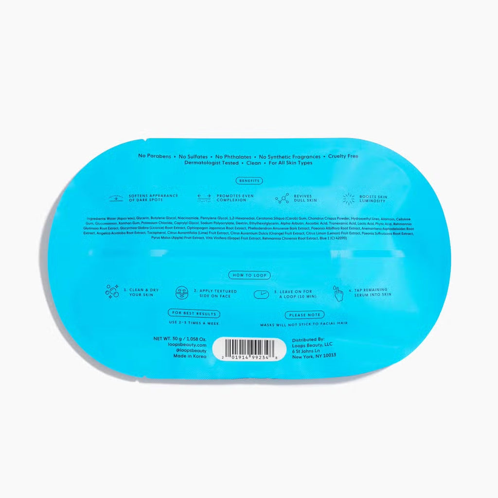 Loops Face Mask (Hyper Smooth) by LOOPS