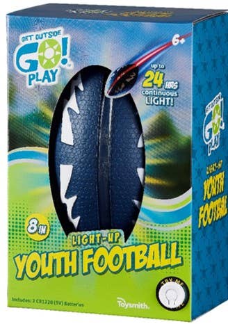 Get Outside GO!™ Play Light-Up Youth Football by Toysmith