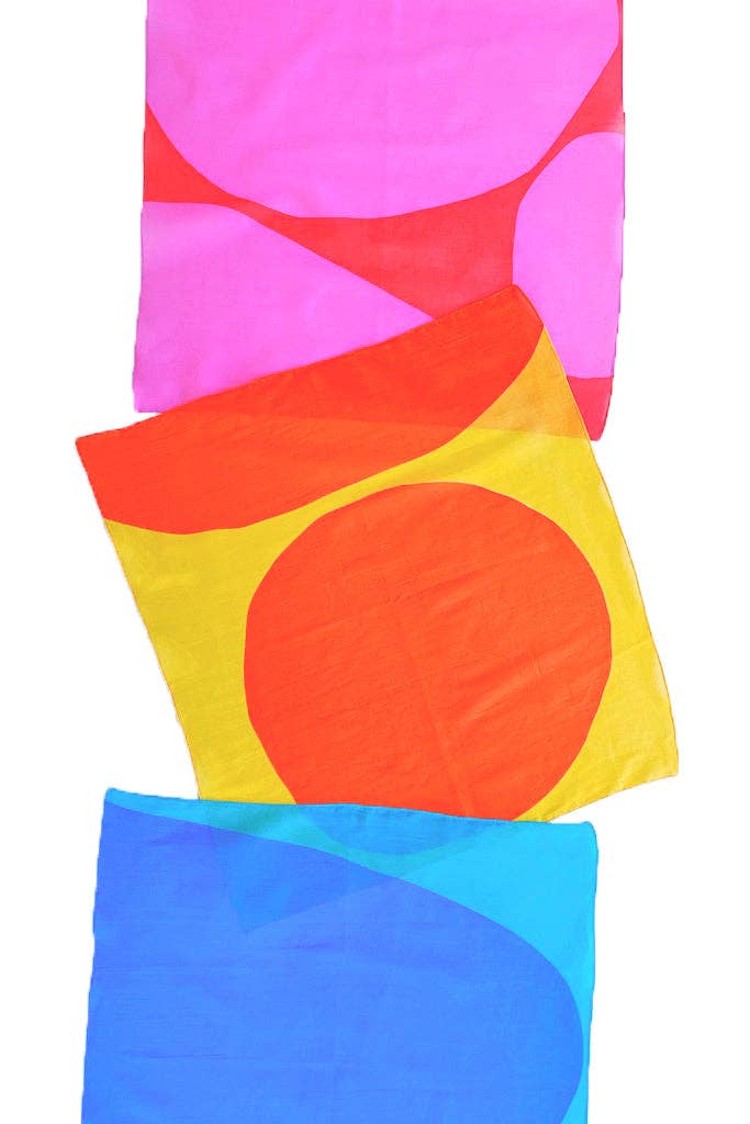 Cotton Bandana (Rocks Pink) by The Yo Store