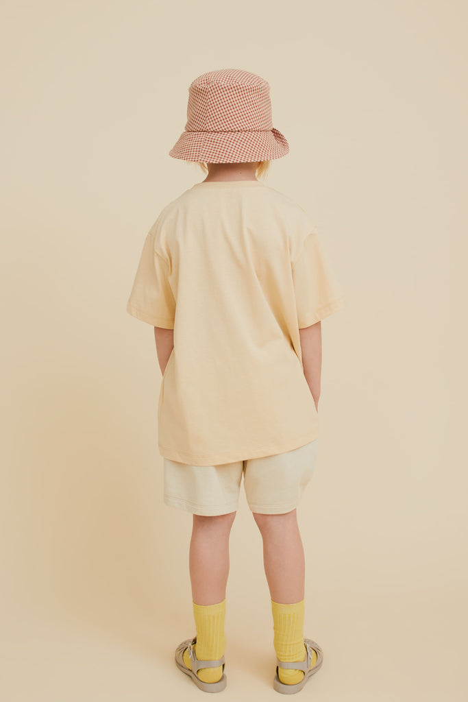 ORGANIC COTTON POTATO TEE (Off White) by OXOX CLUB