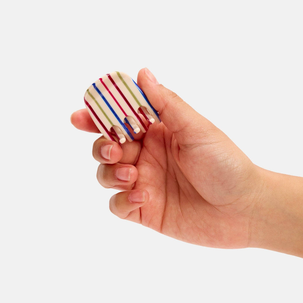 Midi Ursa Claw (Vanilla Stripe) by The Yo Store