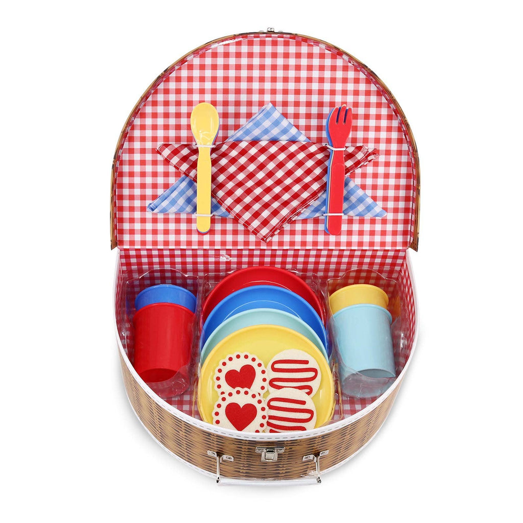 Deluxe Picnic Set (Brown) by Bright Stripes