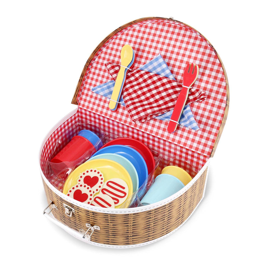 Deluxe Picnic Set (Brown) by Bright Stripes