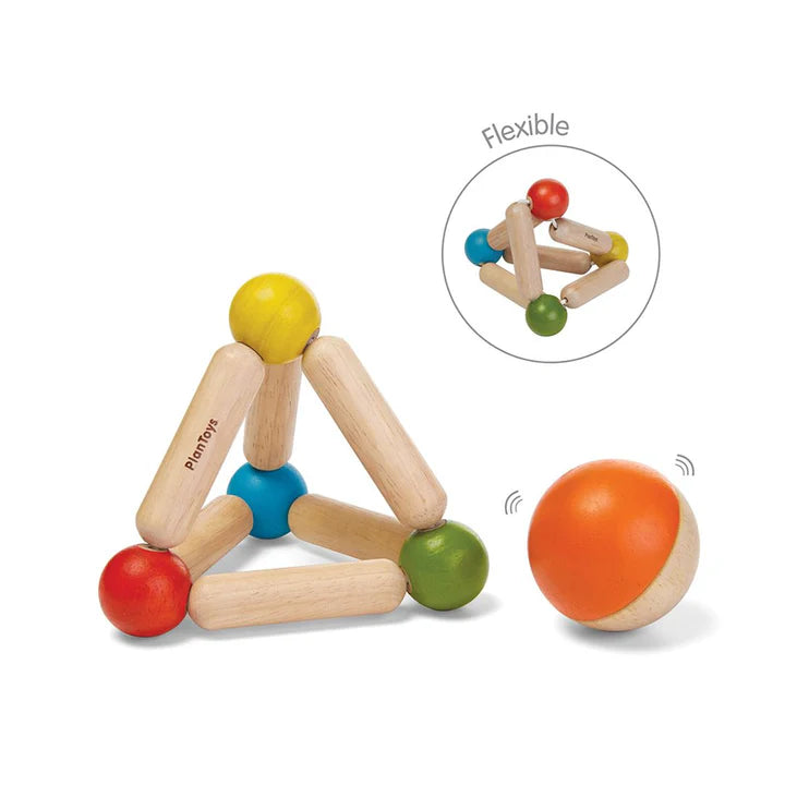 Triangle Clutching Toy by Plan Toys