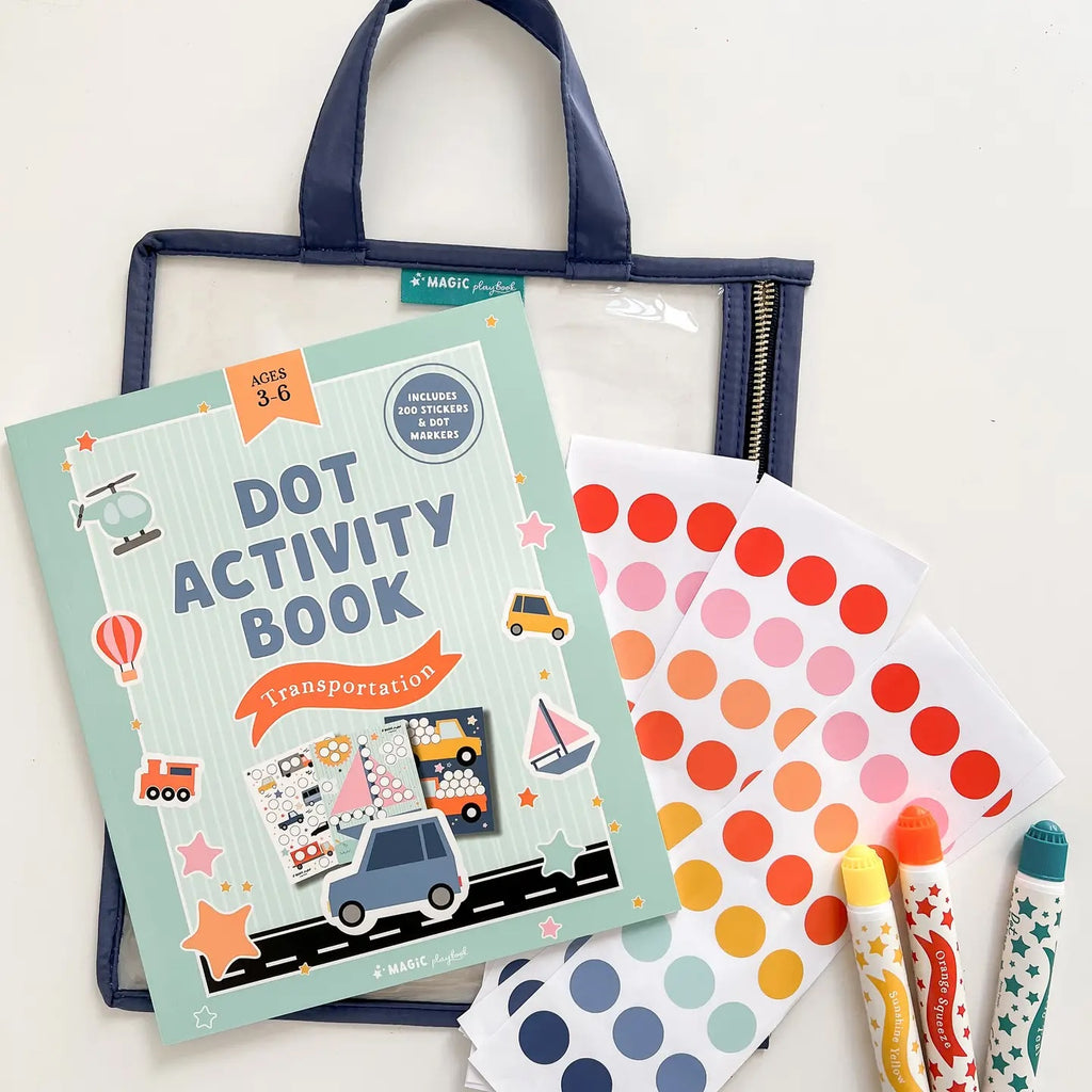 Dot Activity Kit (Transportation) by MagicPlaybook