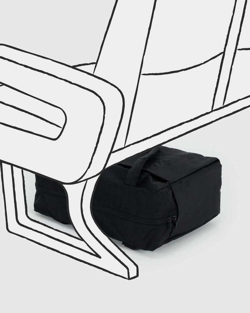 Small Cloud Carry On (Black) by Baggu