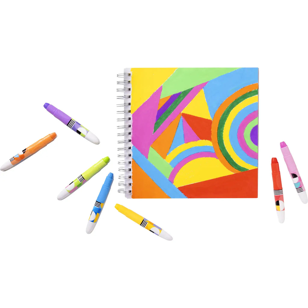 Geo Sticks Vibrant Tempera Paint Set by Snifty