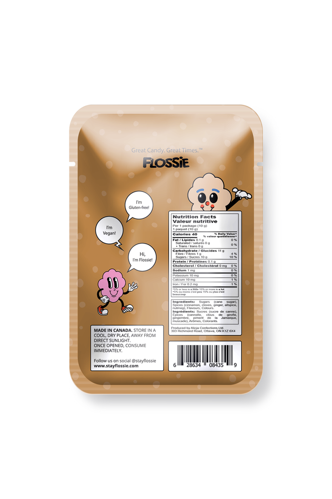 Gingerbread Cotton Candy by Flossie